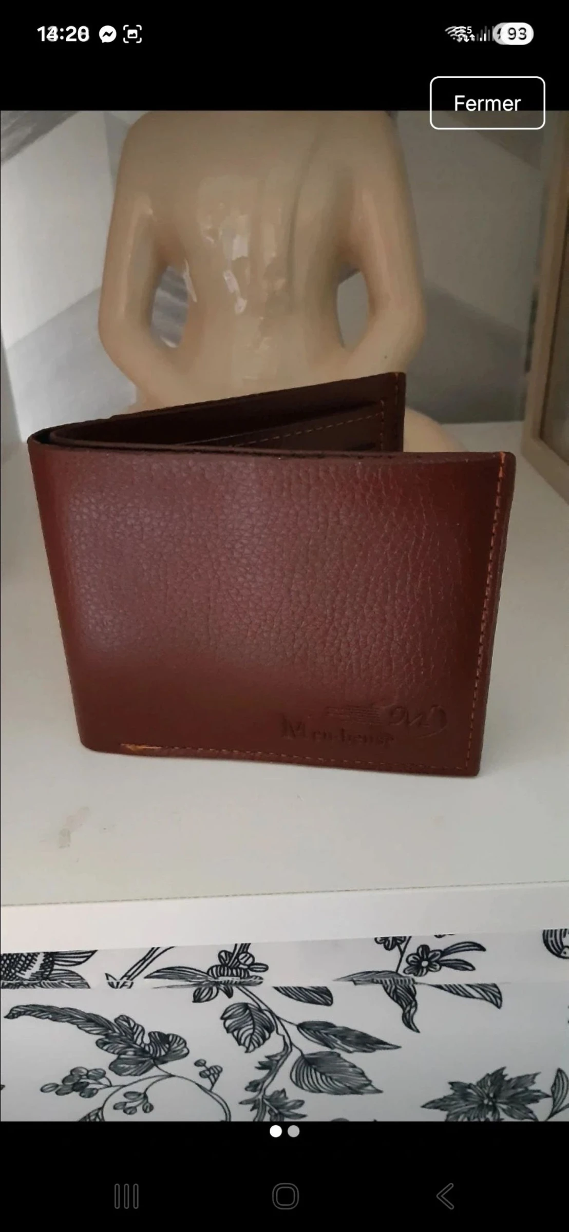 Porte feuille 